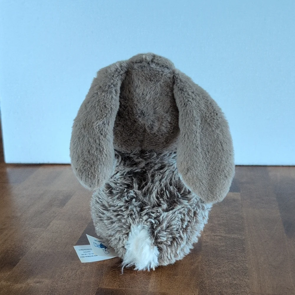Brown and White Plush Toy for Small Pets